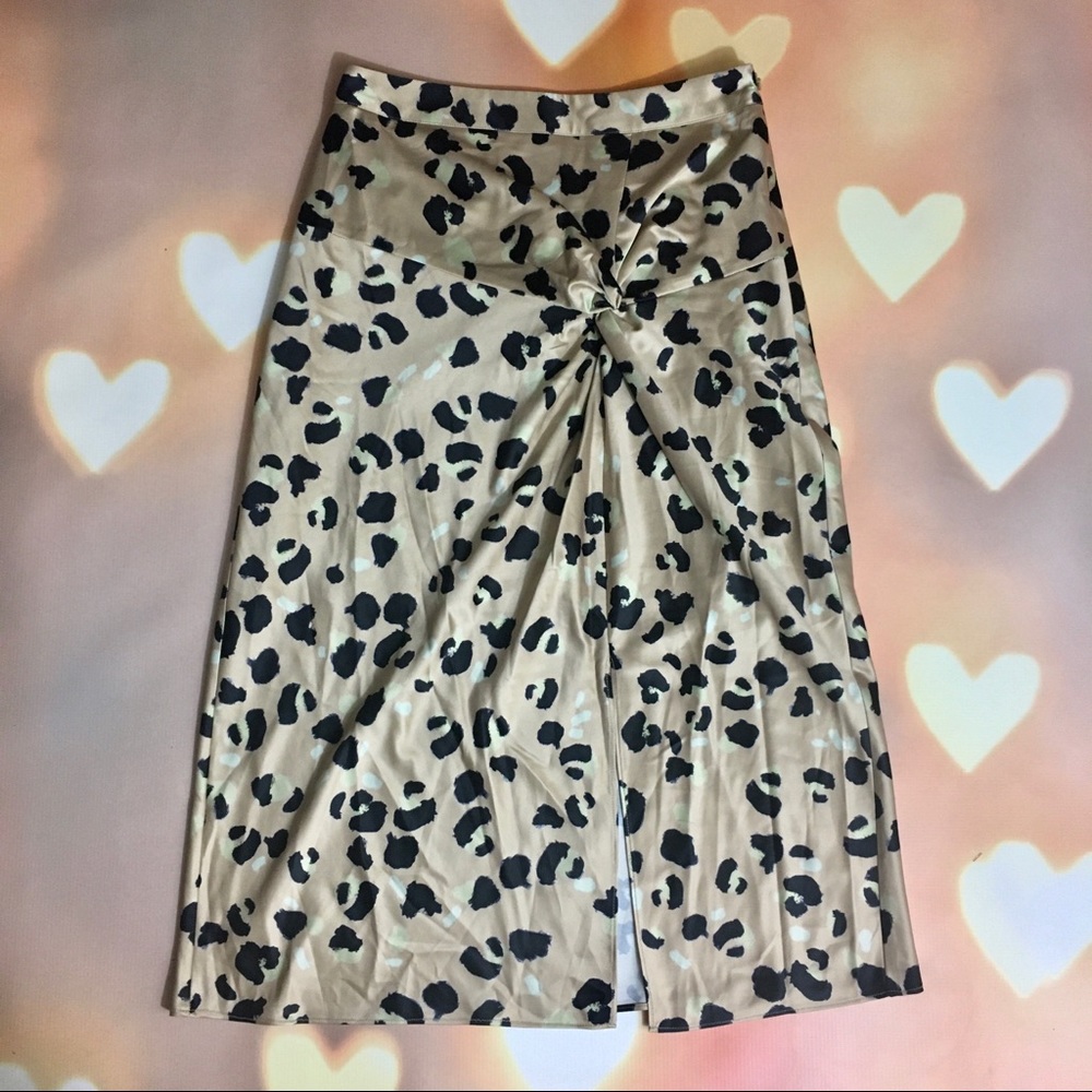 Anthropologie Hutch | Leopard Skirt | 6